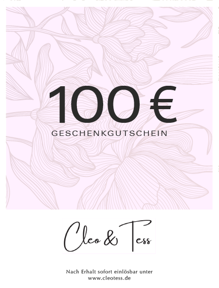 Cadeaubon Cleo &amp; Tess