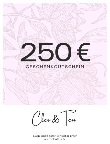 Cadeaubon Cleo &amp; Tess