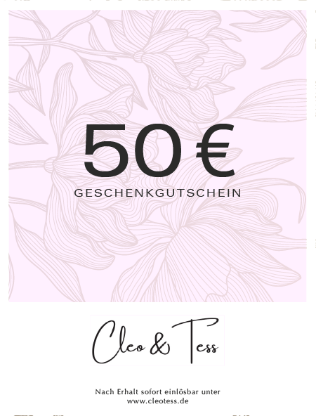 Cadeaubon Cleo &amp; Tess